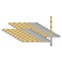 Brocas espirales HSS N TiN