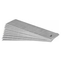 Juego de 10 piezas cuchillas cortantes rompibles, 22 mm “experience”, Cantidad: 10