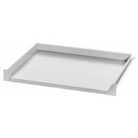 Izvlečljiva polica 75 kg, 26×20G, Vgradna višina: 75mm
