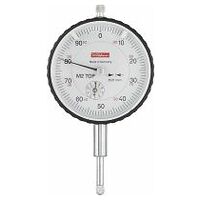 Dial indicator, Measuring range / Body ⌀: 10/58mm