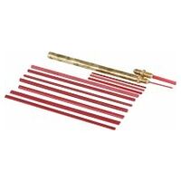 Assortiment de 12 mini-pierres d'affûtage Degussit®