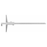 Vernier hook depth gauge