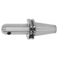 Cono de sujeción plano forma ADB con perforaciones para conducto de refrigeración SK 40 A = 100
