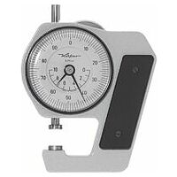Dial thickness gauge, Measuring range: 0-10mm