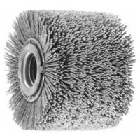 Satineringsborste Slipnylon 1,2 mm, SiC 80, ⌀ 100×70 mm