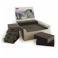 3M™ Esponjas de lijado, 100 mm x 68 mm x 26 mm, MED 4 caras