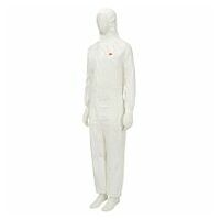 3M™ Beskyttelsesovertrækstøj 4545L, hvid, TYPE 5/6, størrelse L