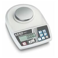 Escala de densidad EMB 200-3V, Margen de pesaje 200 g, Lectura 0,001 g
