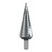 Trappenboor met meerdere schuine kanten , Ø snijvlak 4 - 12 mm
