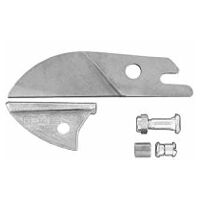 Cuchilla de recambio (cuchilla, base y tornillo)