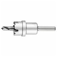 Corona/corona de metal duro Ø 22x8 mm, mango Ø 7 mm, profundidad de corte 4 mm, universal