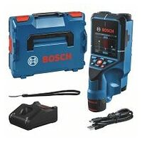Detector-wandscanner D-tect 200 C met 1 accu GBA 12 V 2,0 Ah